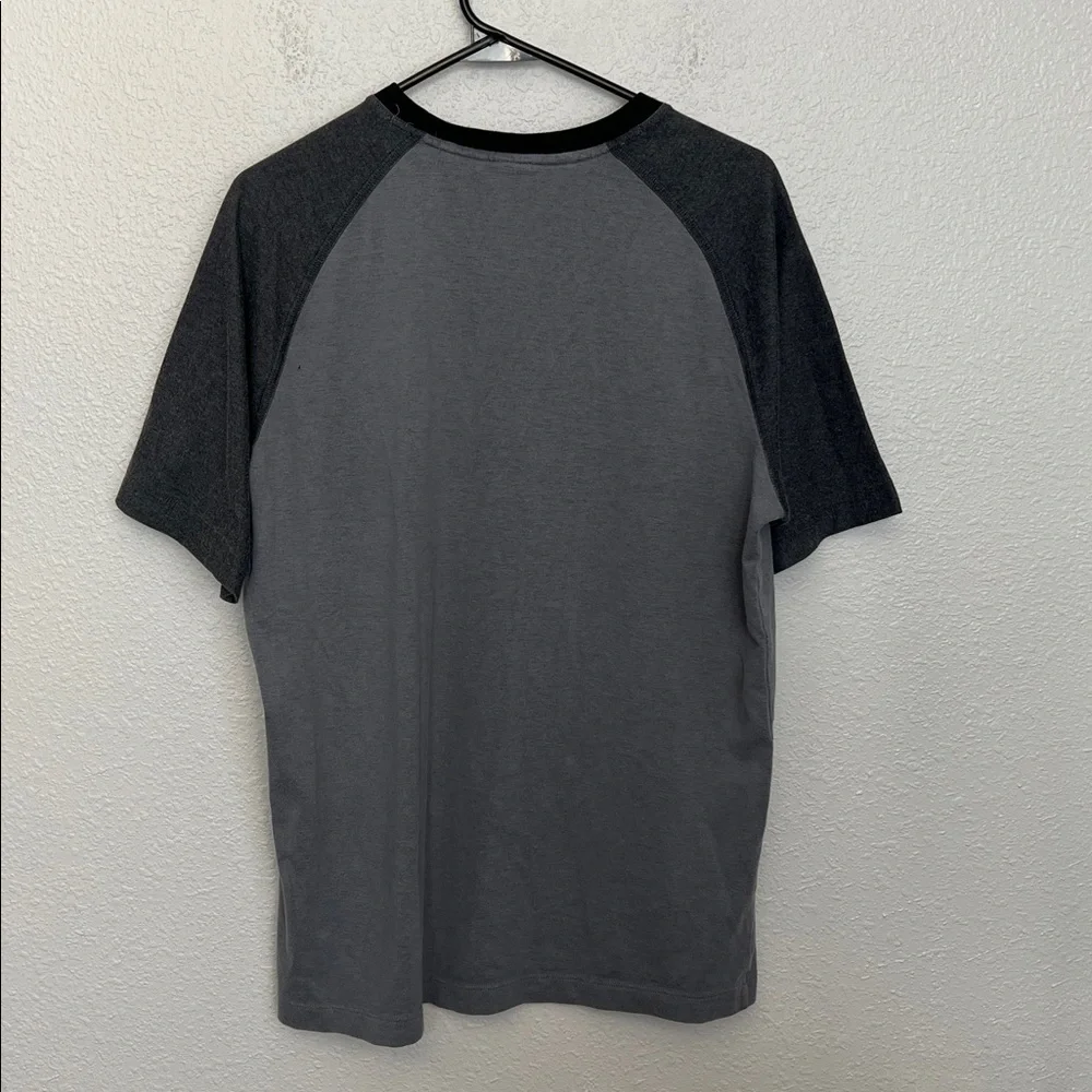 Nike Jordan Raglan Graphic Short Sleeve TShirt Gray Size Large - *Flaw